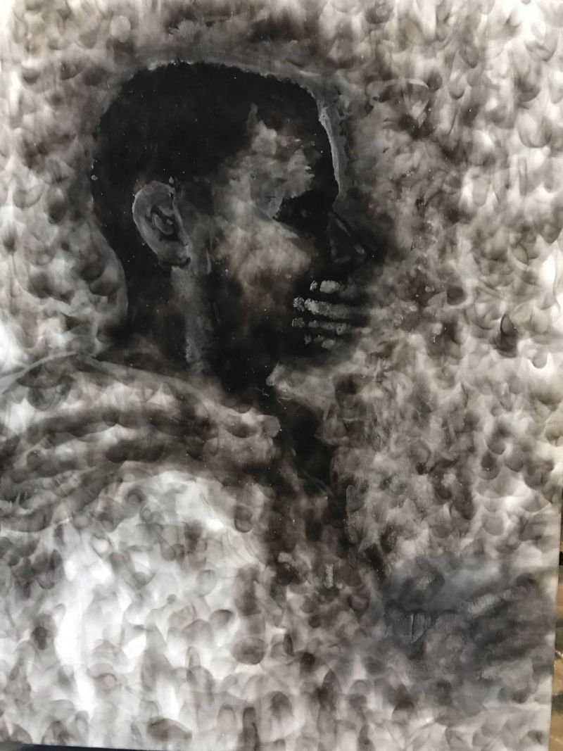 Be silent, 22x30