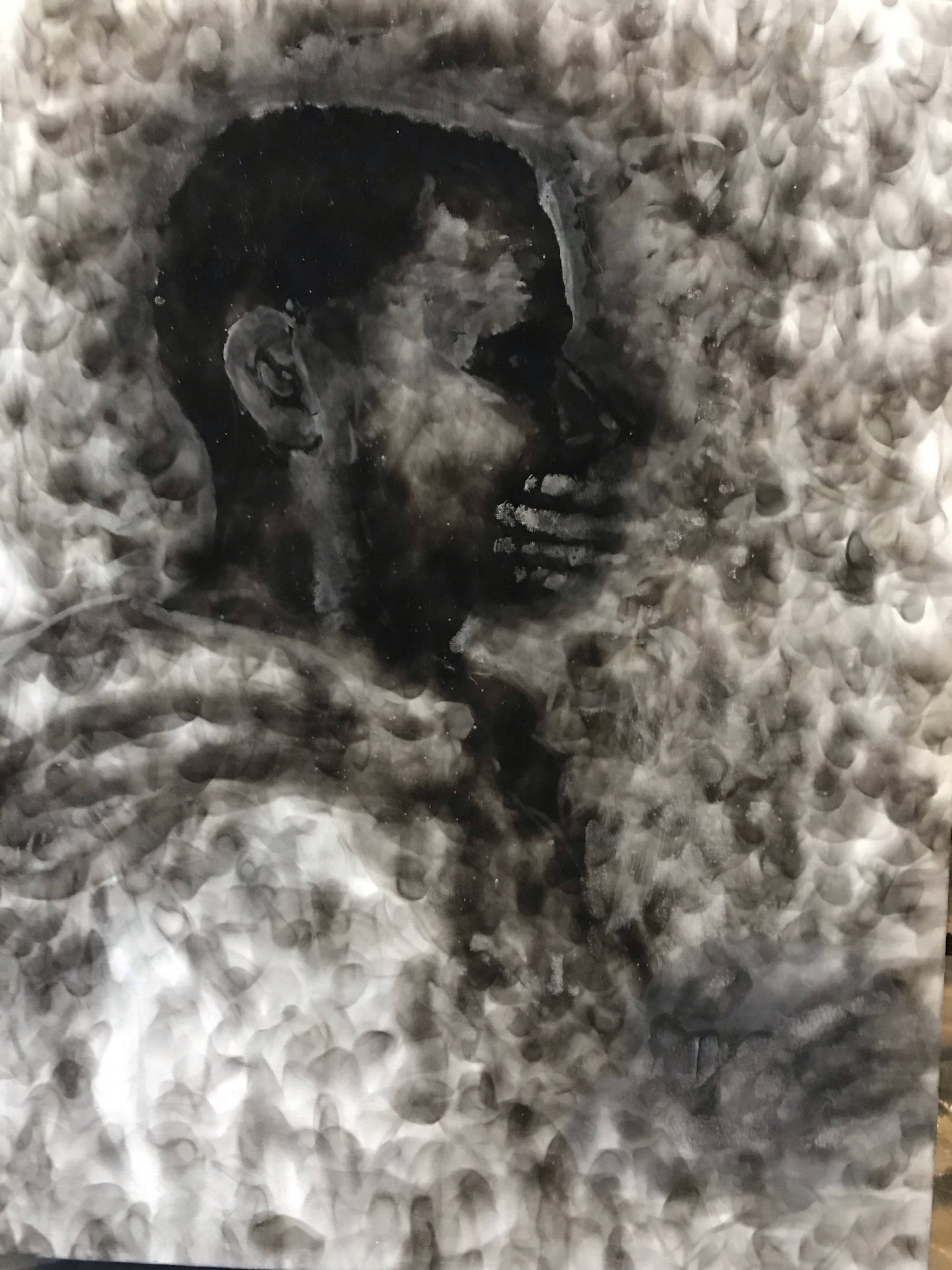 Be silent, 22x30